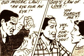 Mosaic law compared to Christ's law
